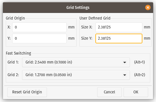 User Grid